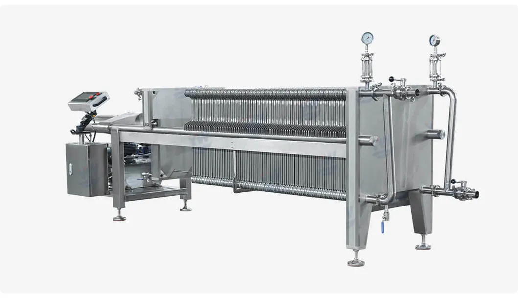 Stainless Steel Plate and Frame Beer Filter Press Machine