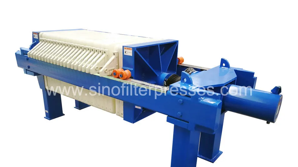 Plate Frame Filter Press Machine for Waste Water Sludge Dewatering Treatment