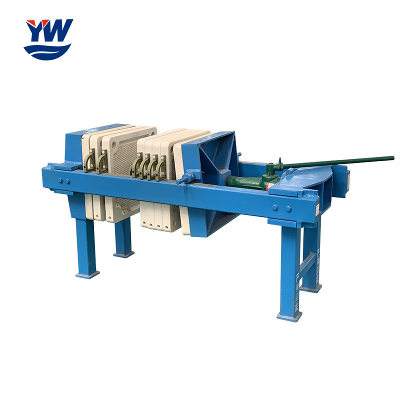 Yuwei Manual Filter Press Uses of Plate and Frame Filter