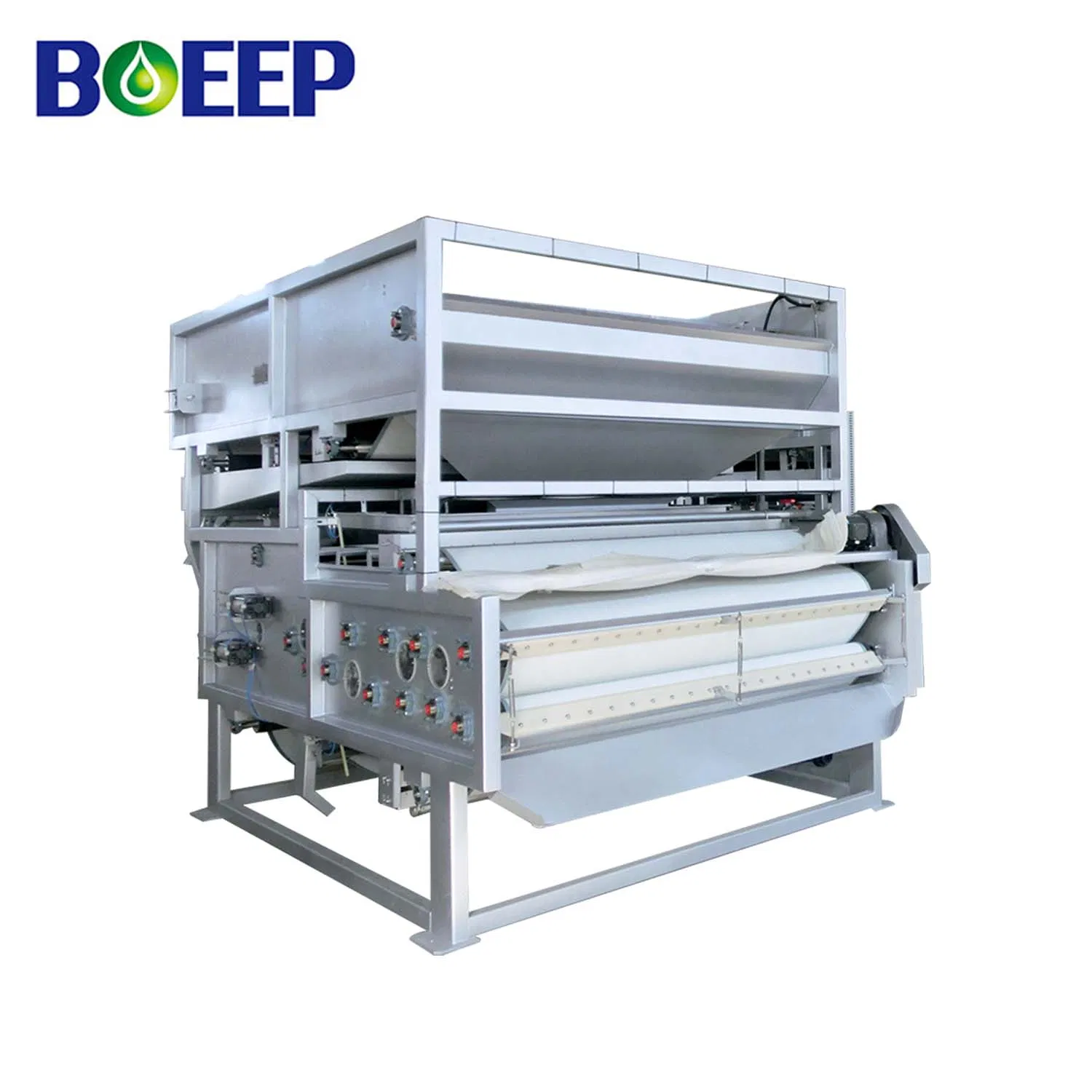 Sludge Dewatering Filter Press Machine and Manual Filter Press