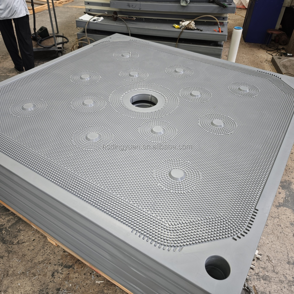 Membrane Chamber Filter Plate For Solid-liquid Separation High Pressure Filter Plate Hightemperatureresistant Filter Press Plate