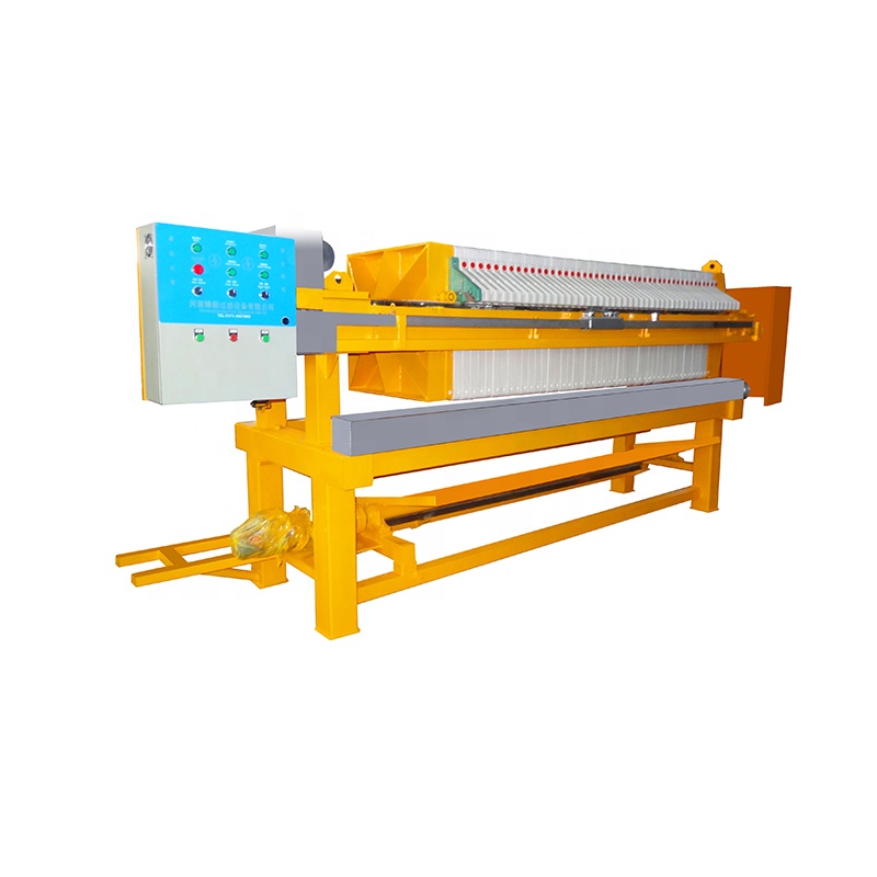 New Sludge Dewatering Machine Filter Press Chamber Type Polypropylene Filter Plates for Mining Industry Urban Sewage Treatment