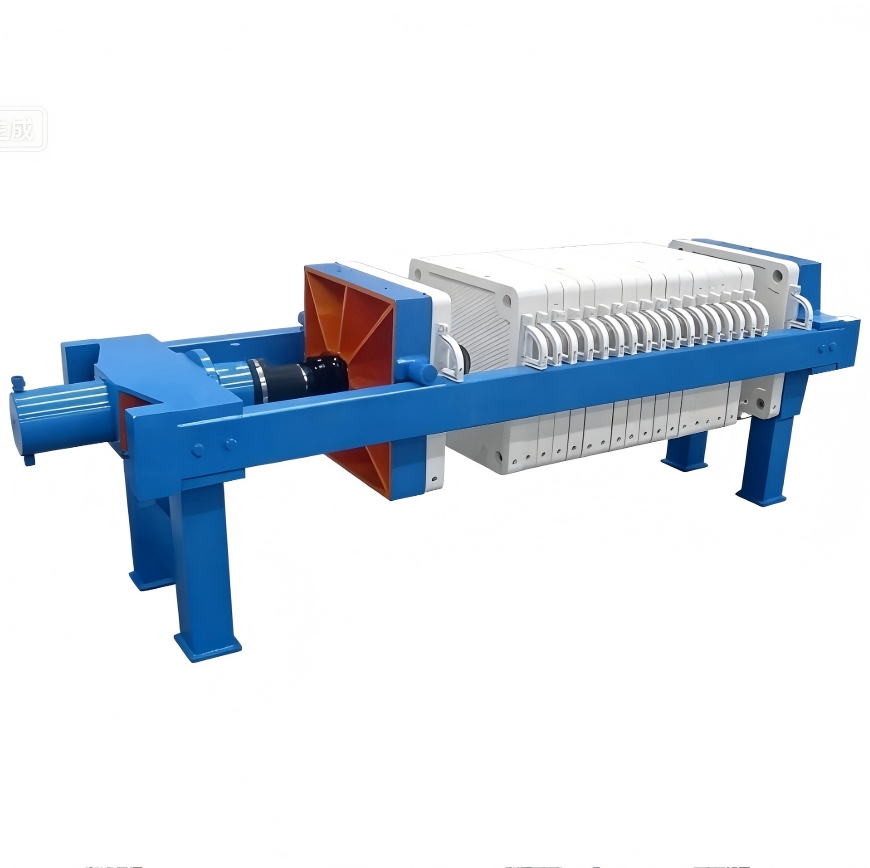 New Grape Seed Oil Purification Dehydration Automatic Chamber Filter Press Polypropylene Plates for Wastewater Sludge Treatment