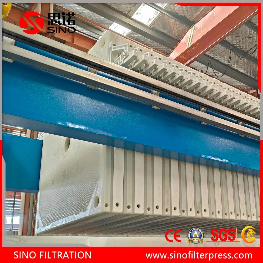 Automatic Chamber Membrane Filter Press for Wastewater Sludge Dewatering Treatment