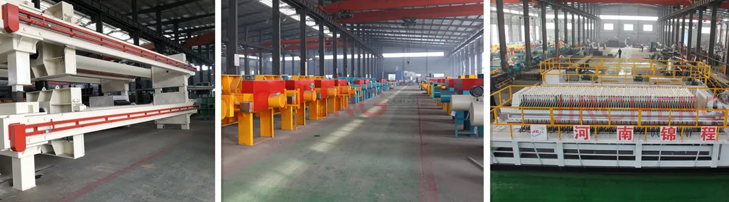 Automatic Industrial Sludge Plate and Frame Chamber Filter Press Equipment Clay Dewatering