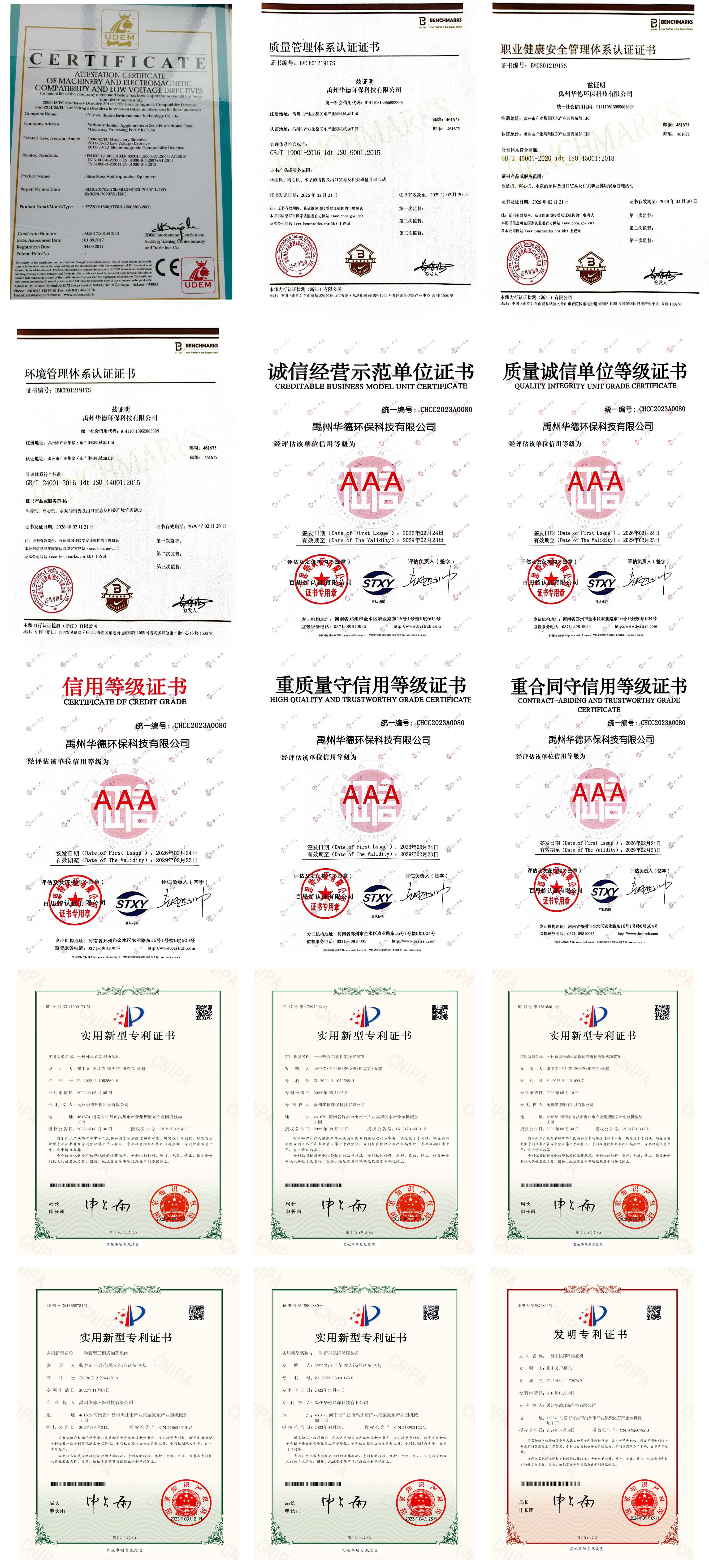 Qualifications and Certificates Showcase