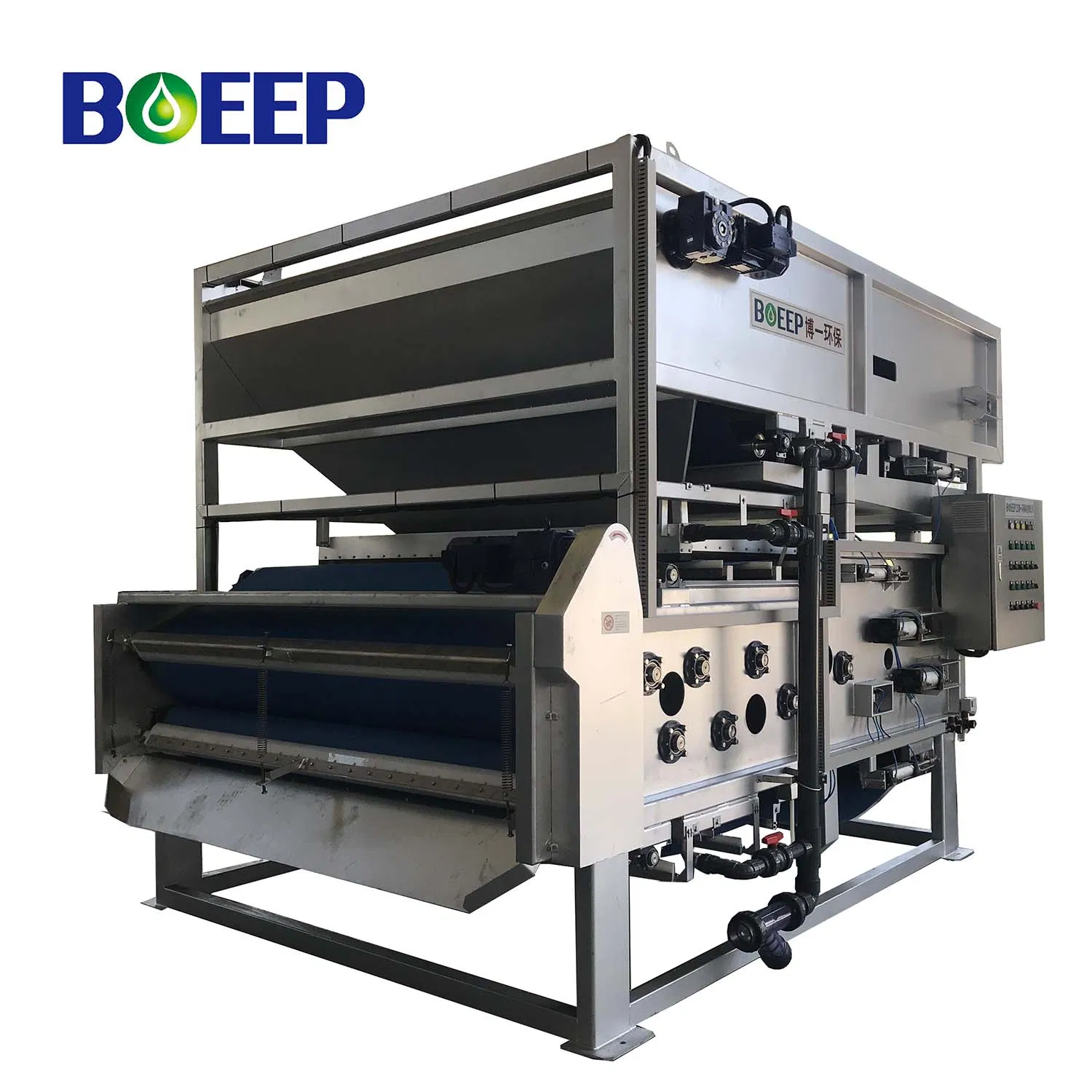 Sludge Dewatering Filter Press Machine and Manual Filter Press