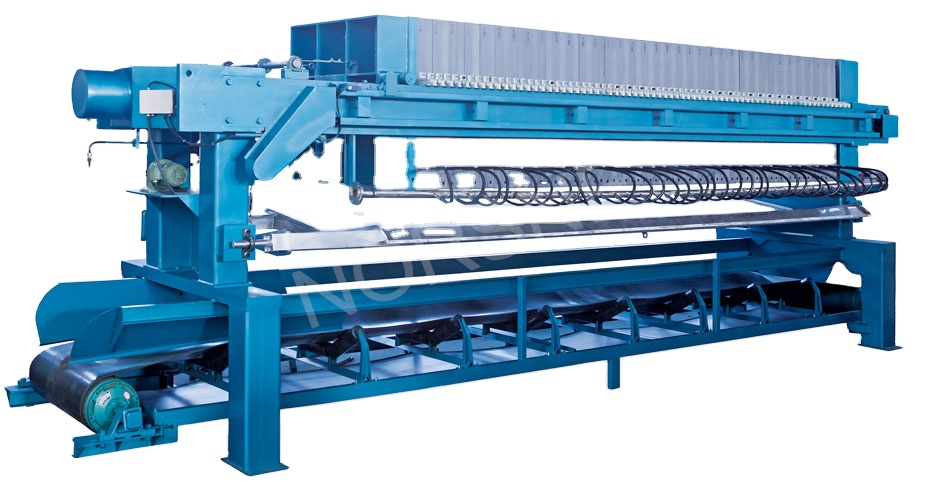HOT the Automatic Hydraulic Sludge Dewatering Filter Press Machine for Petroleum Industry