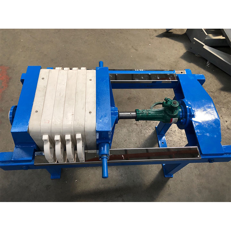 Small Portable Manual Jack Filter Press for Wastewater Treatment