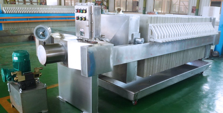 630x630mm Hydraulic Filter Press Machine