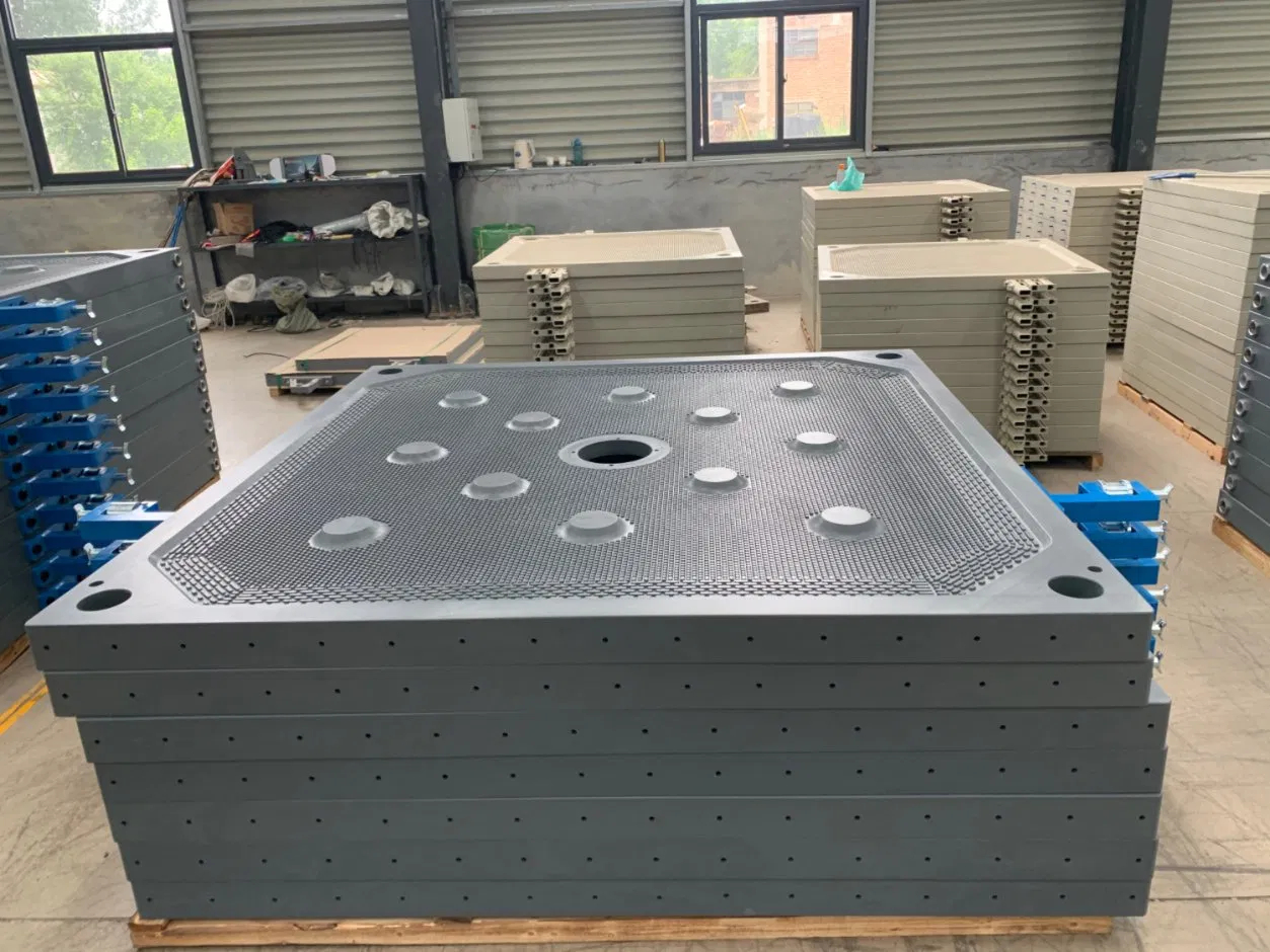 PP Recessed Chamber Membrane Filter Press Plate Filter Plate For Filter Press Wastewater Treatment