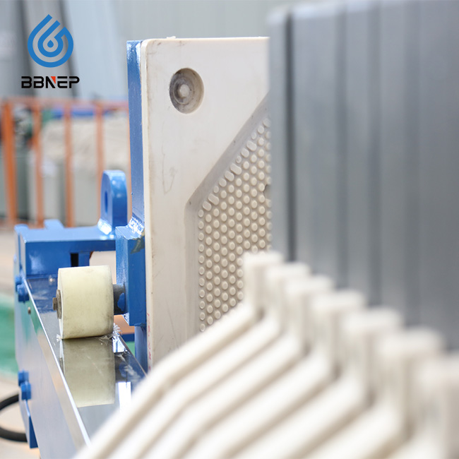 New BBNEP Automatic Chamber Type Plate Frame Filter Press For Sludge Dewatering 1-1000m Filter Area 0.6Mpa Pressure 1506L