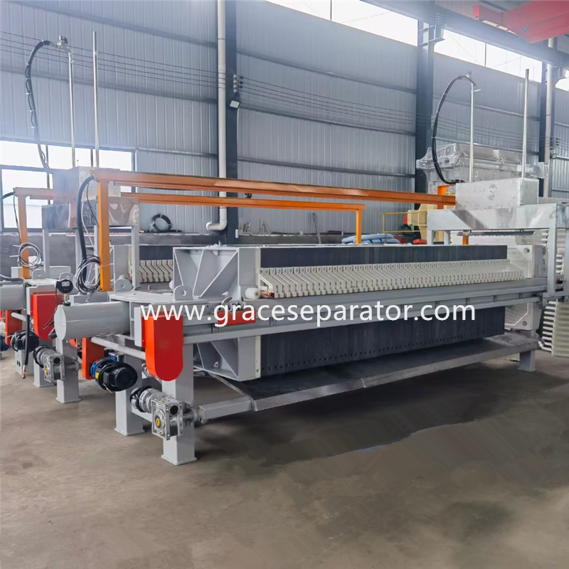 Chamber Automatic Filter Press for Impurity Removal and Purification of Syrup