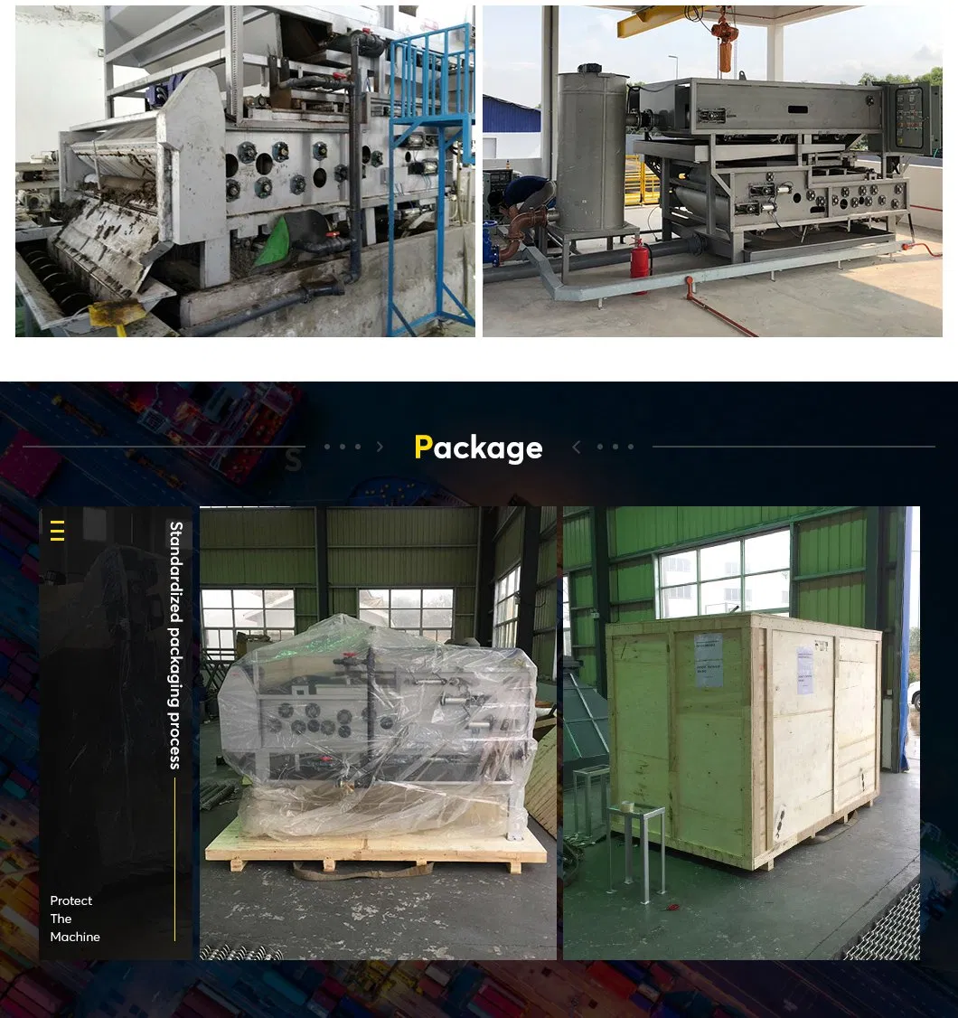 Sludge Dewatering Filter Press Machine and Manual Filter Press