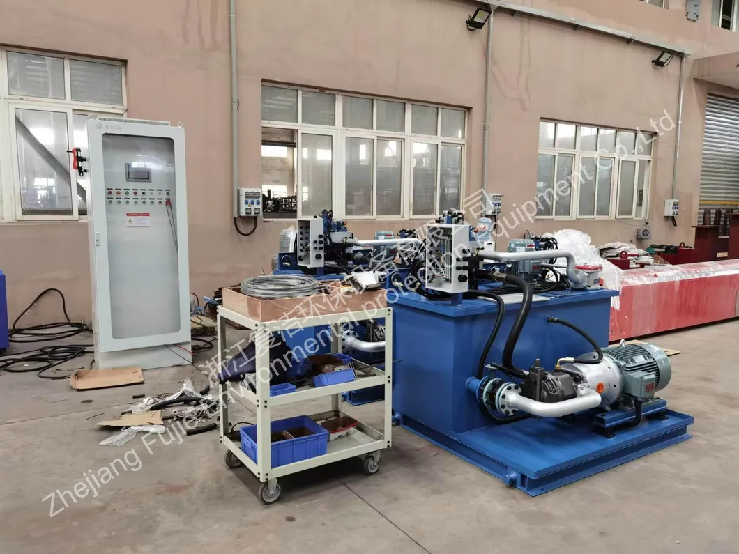 Fully/Semi Automatic Manual Plate Pulling Filter Press for Wastewater Treatment