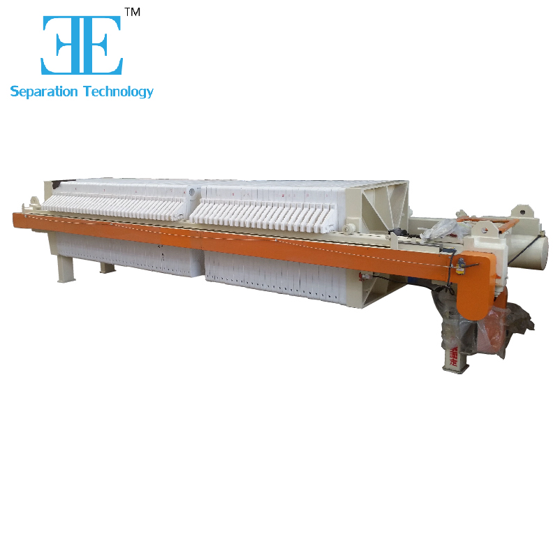 Filter Press Machine Automatic Manual Hydraulic Sludge Dewatering Treatment Equipment