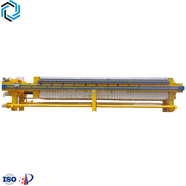High-Efficiency Plate And Frame Filter Press With Automatic Plate Flipping Discharge System