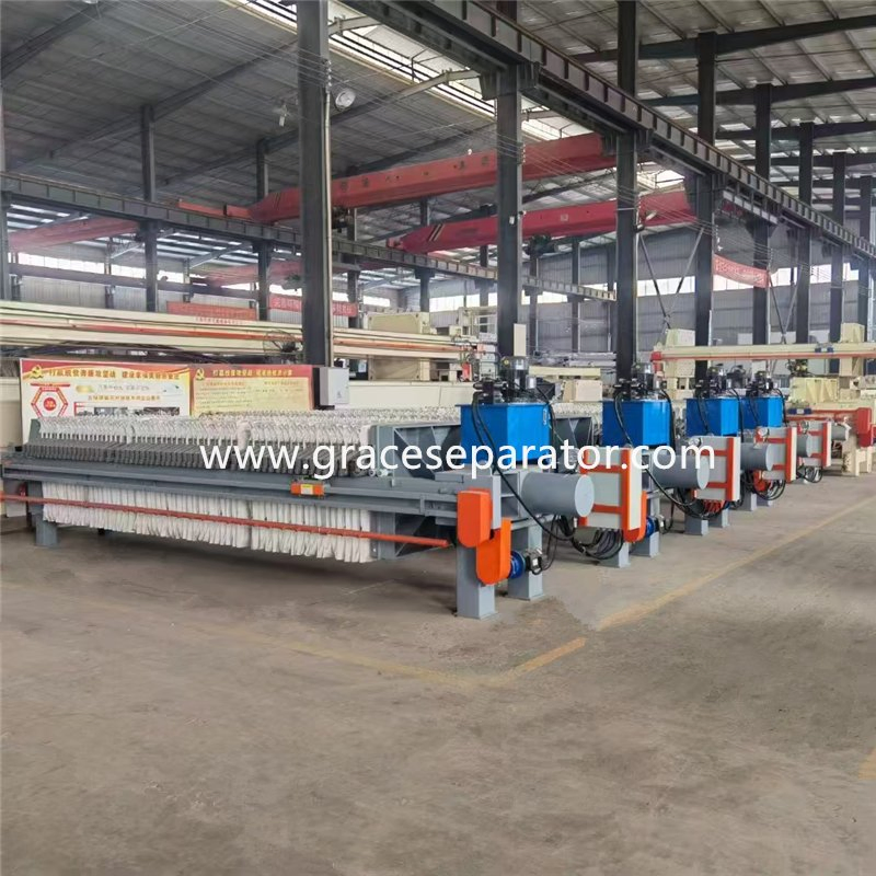 Chamber Automatic Filter Press for Impurity Removal and Purification of Syrup