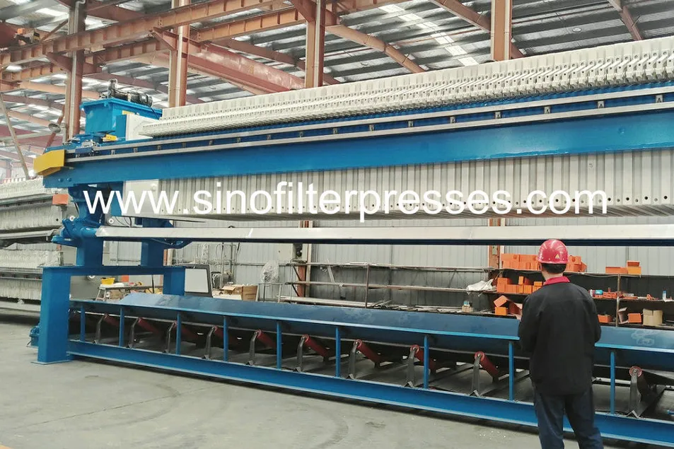 Plate Frame Filter Press Machine for Waste Water Sludge Dewatering Treatment