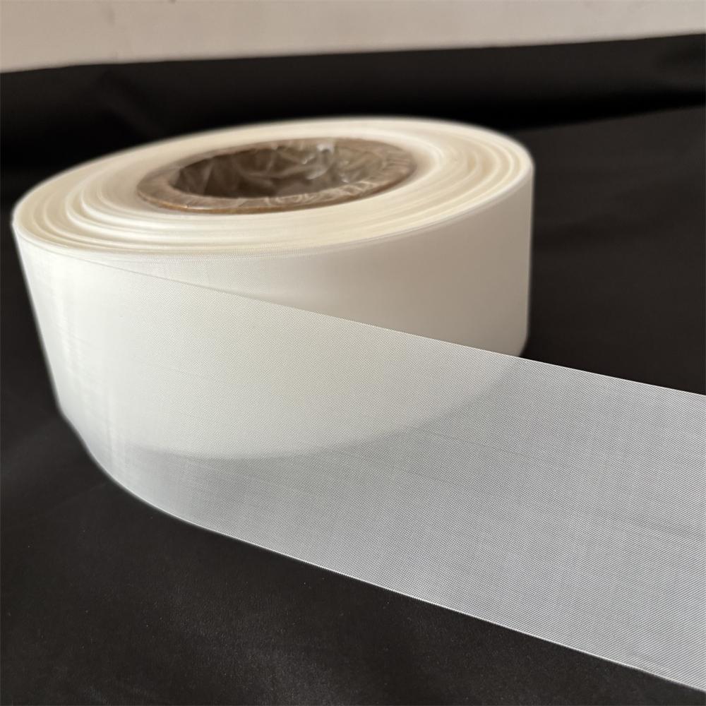 60 75 90 120 Micron Screen Nylon Roll 100 Mesh 6 cm Width Nylon Wire Mesh Woven Sieve Bolting Cloth for Filtering