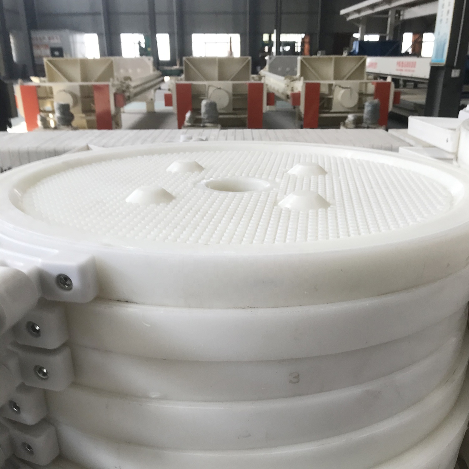 Chamber and Membrane Filter Plate for Automatic Filter Press, Special Size PP Material Filter Plate