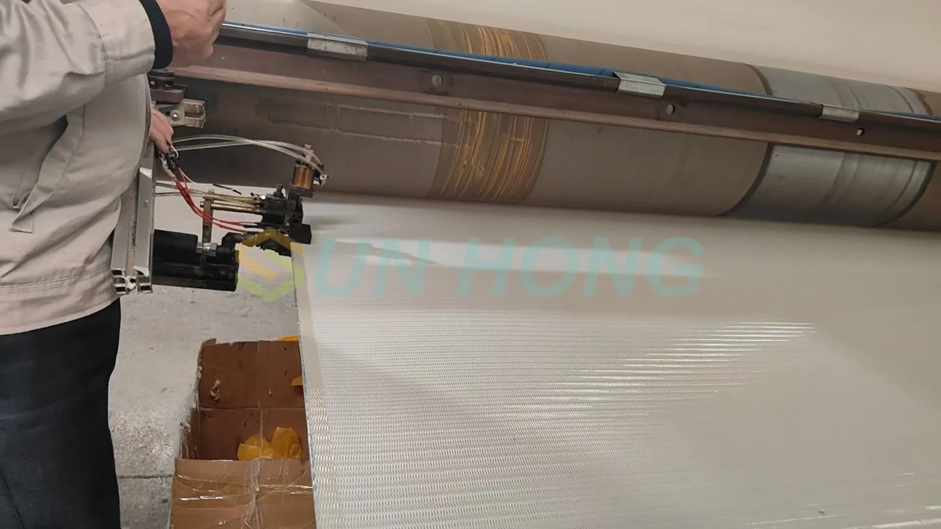 Large Loop Polyester Spiral Press Filter Conveyor Belt Cloth