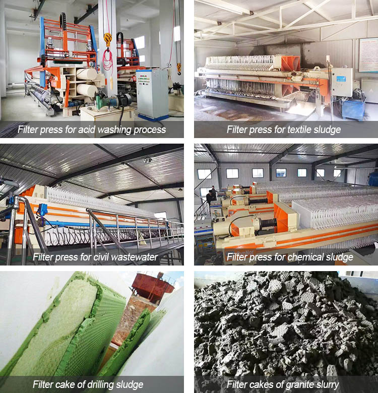 Hydraulic Filter Press Customer Case 2