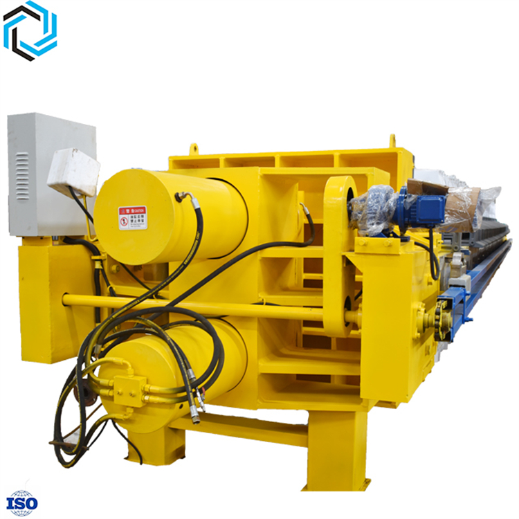 High-Efficiency Plate And Frame Filter Press With Automatic Plate Flipping Discharge System