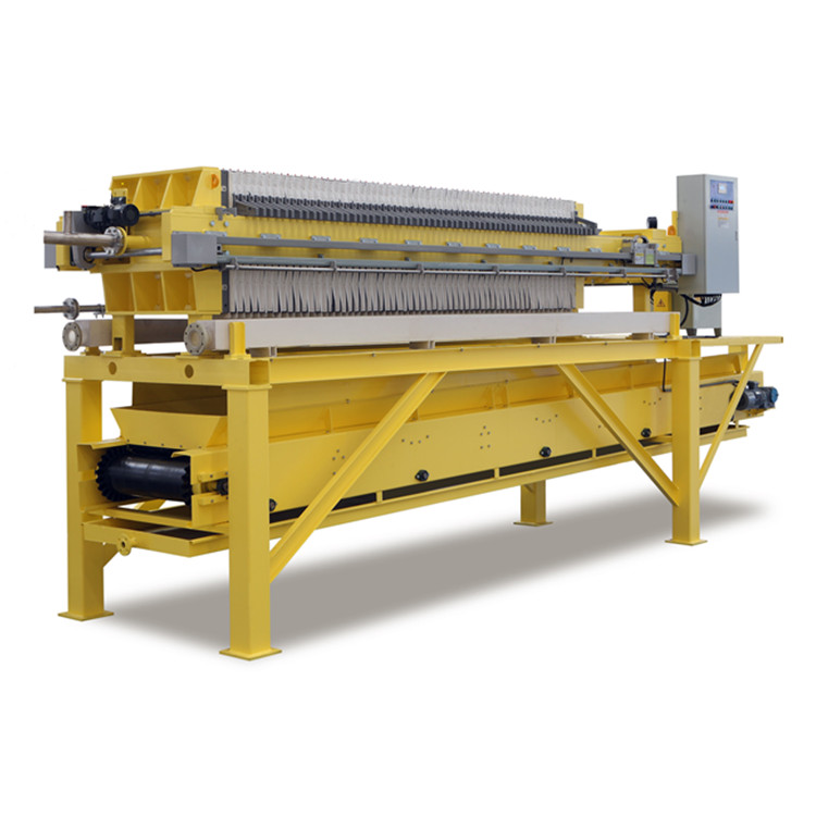 2026 Hot Sale Hydraulic Plate Frame Filter Press Machine With High Solid Containing Rate of Mud Cake for Sludge Dewatering