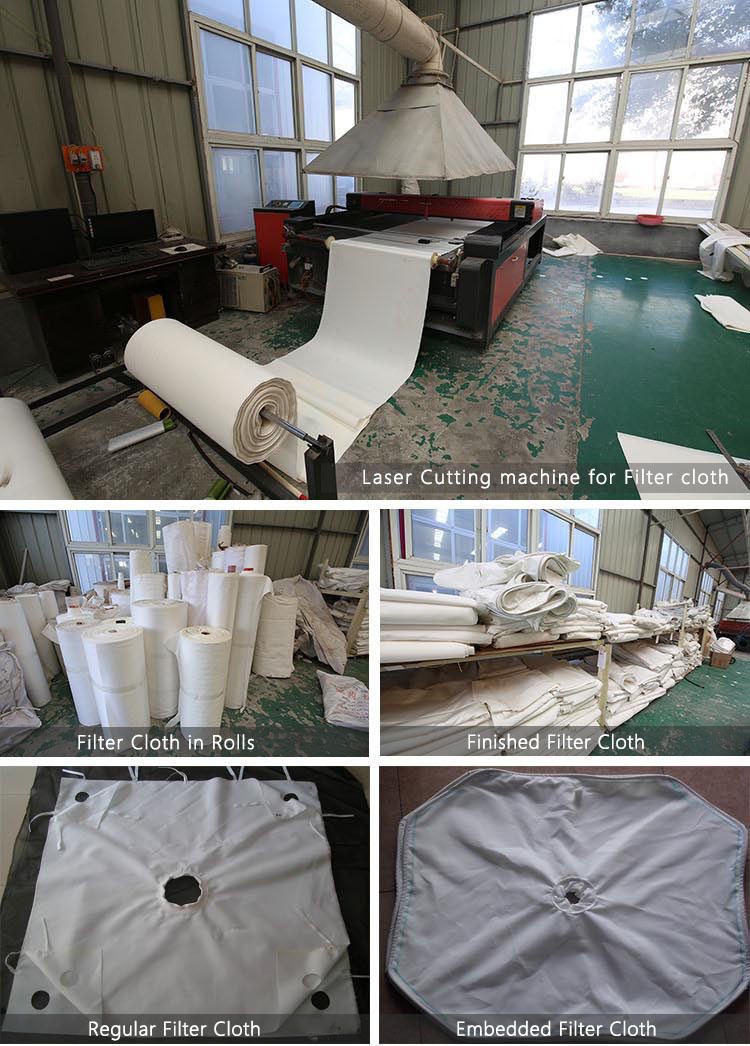 630x630mm Hydraulic Filter Press Workshop 3