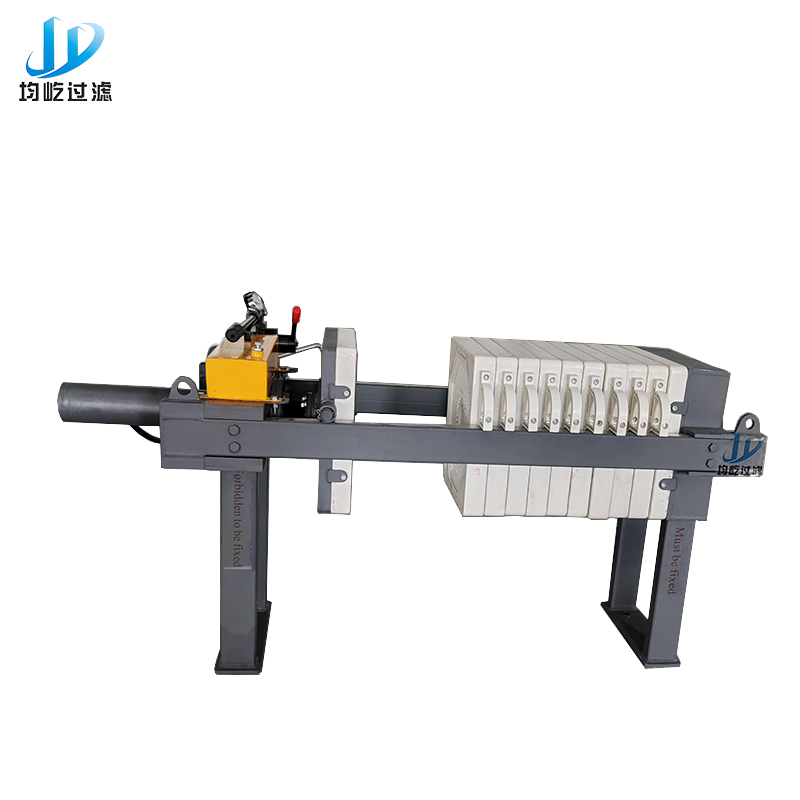 Efficient Filtration Manual Oil Cylinder Filter Press for Chemical Processing Industry