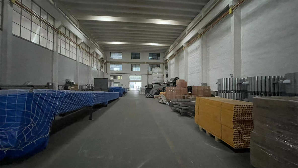 Membrane filter press equipment storage and quality control at Jovios factory