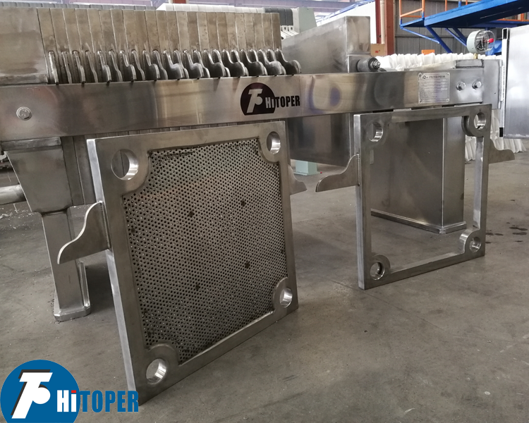 China PP Stainless Steel Chamber Recessed Frame Filter Press Plate Manufacturer