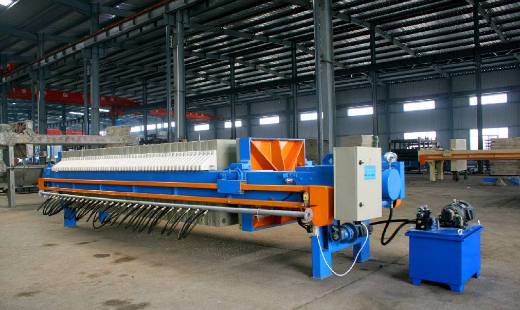 Automatic Hydraulic Diaphragm Plate Frame Filter Press 20㎡ PP Filter Plate Pump Included for Chemical Mother Liquor Dehydration