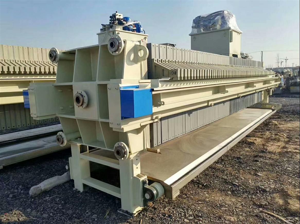 Automatic Hydraulic Chamber Filter Press Sludge Dewatering Filter Press