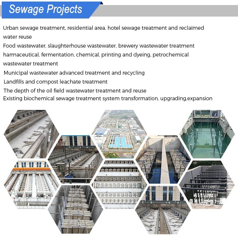 Widely Used Mbr Membrane Water Membrane Module Filter Apparatus Wastewater Treatment System For Municipal Sewage