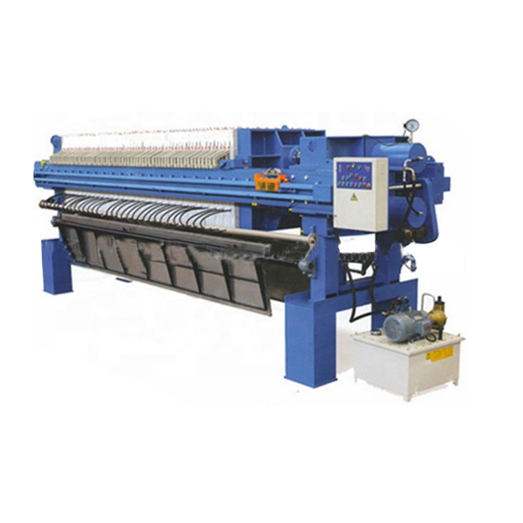 HOT the Automatic Hydraulic Sludge Dewatering Filter Press Machine for Petroleum Industry