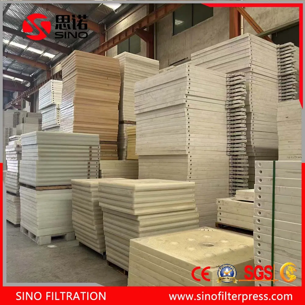 Mining Industrial Sludge Dewatering Filter Press Machine with Automatic Cloth Washing System