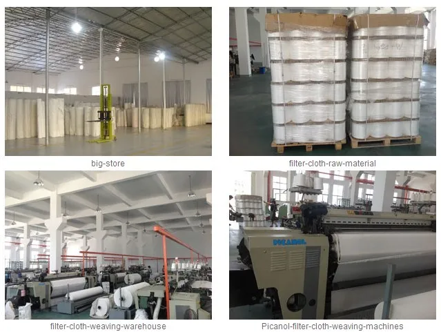PP Monofilament Antistatic Filter Cloth for Graphene Sludge Dewatering Machine