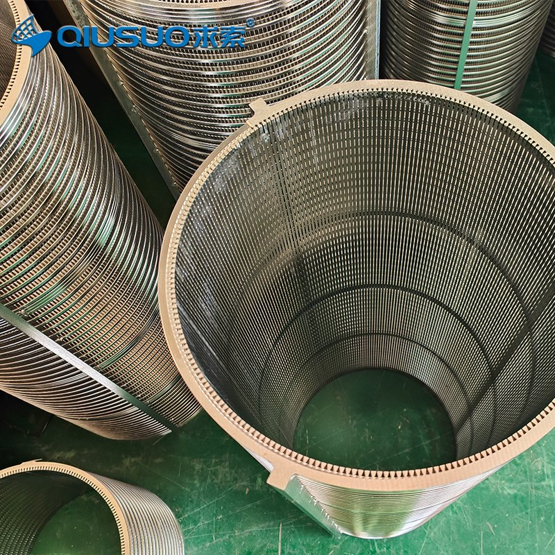 Precision Stainless Steel Screw Press Screen for Food and Beverage Processing