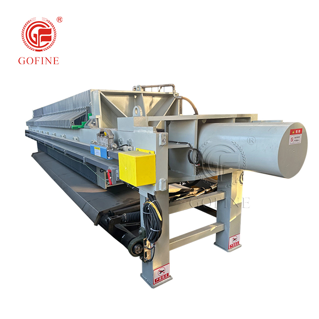 Manual Screw Jack Filter Press for Suspensions Solid Liquid Separation