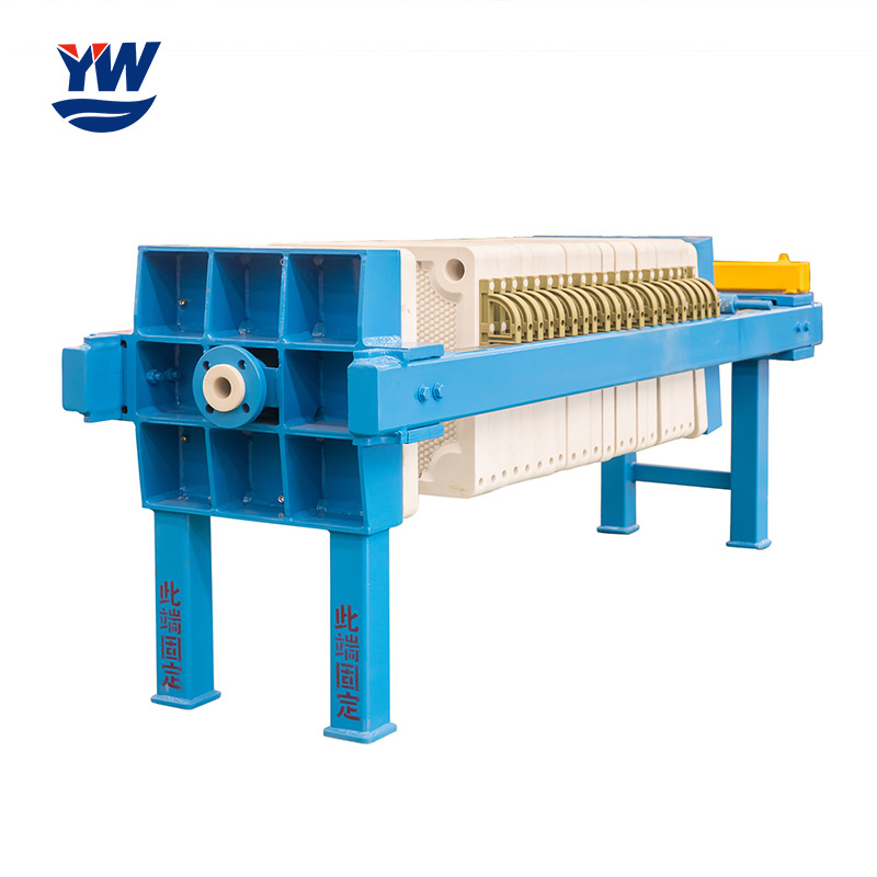 Yw Brand Industrial Filter Press for Sewage Water Treatment Manual Small Type