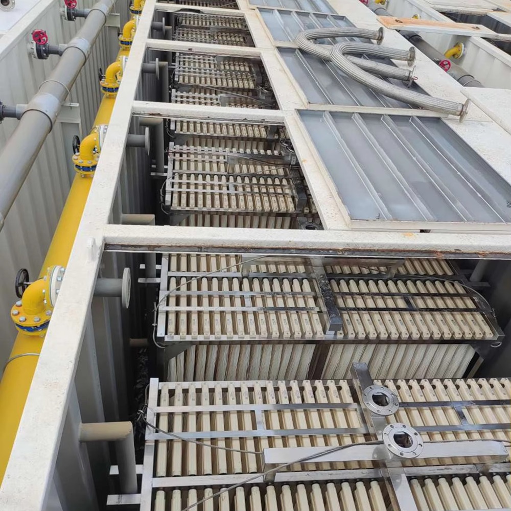 Hollow Fibre Micro Filtration Submerged Membrane Anaerobic MBR Membrane Filter Apparatus Bioreactors For Wastewater Treatment