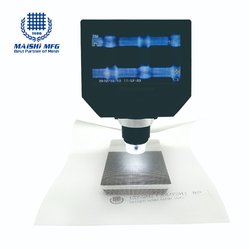 White 100 Micron Polyester Silk Fabric Filter Cloth