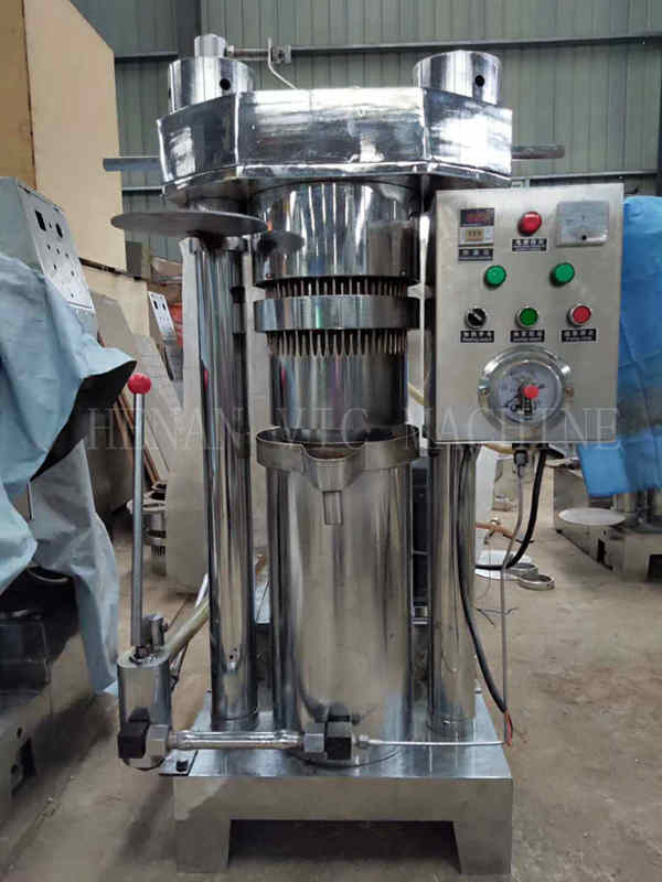 Hydraulic oil press without filter details