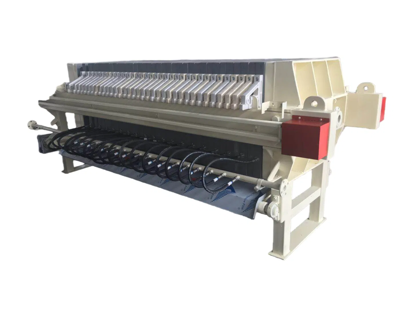 Automatic Flushing Automatic Plate Pulling and Automatic Flap Diaphragm Filter Press