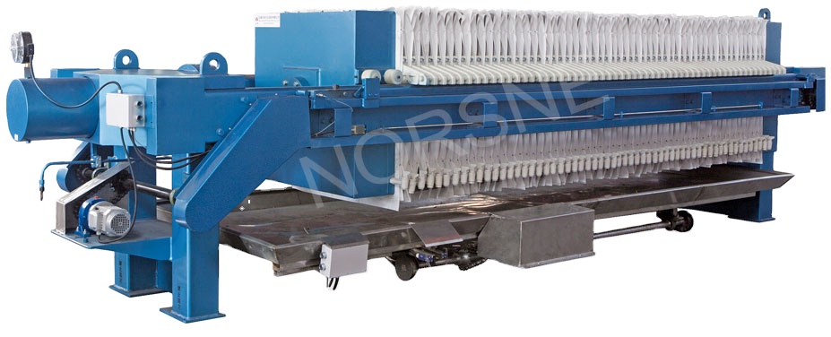 HOT the Automatic Hydraulic Sludge Dewatering Filter Press Machine for Petroleum Industry