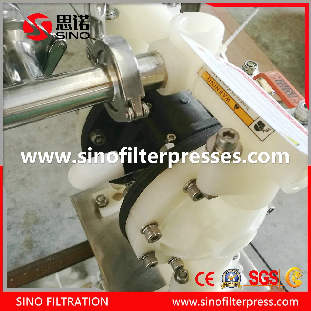 250mm Manual Filter Press Used for Laboratory Filtration