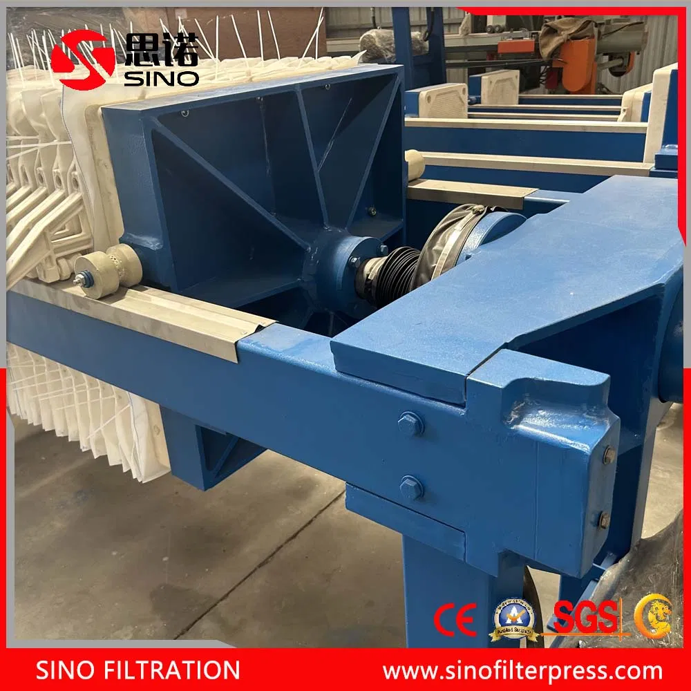 Automatic Cake Wash High Temperature Hydraulic Chamber Filter Press for Sugar Refinery