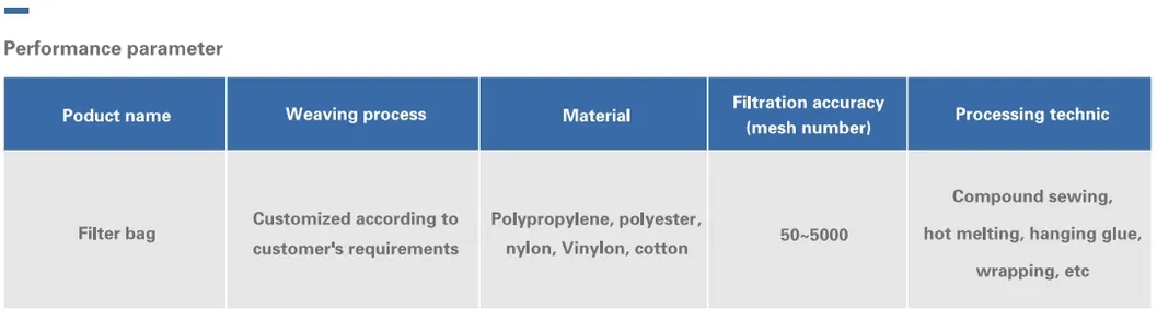 Filter bag production